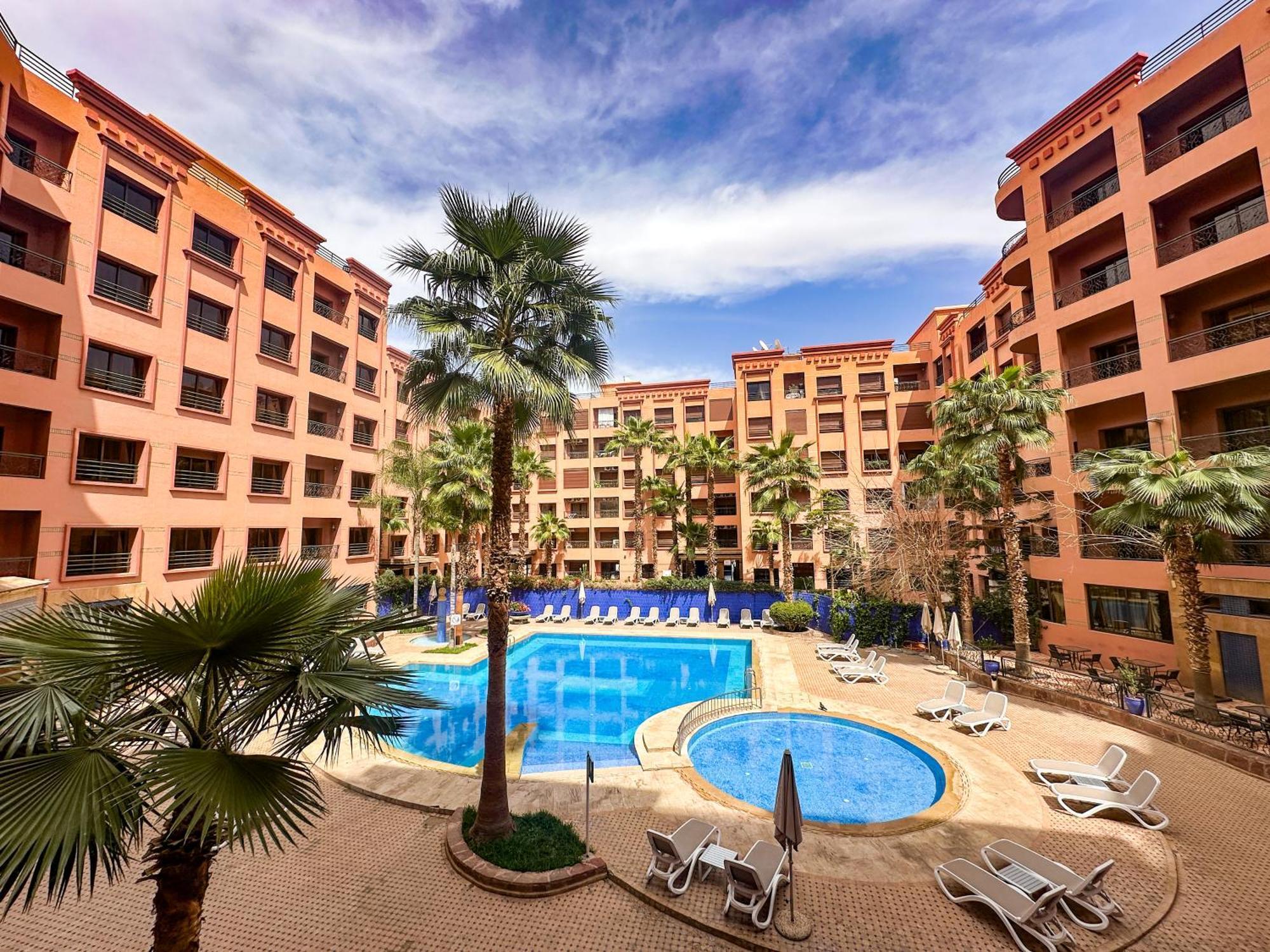 Mogador Menzah Appart Hotel Marrakesh Exteriör bild
